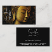 Boeddha, Spirituele Meditatie Visitekaartje (Voorkant / Achterkant)