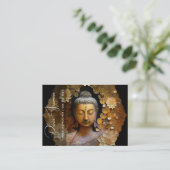 Boeddha, Spirituele Meditatie Visitekaartje (Staand voorkant)