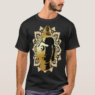 Boeddha Staatshoofd Mandala Meditation Taoist Zen  T-shirt