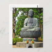 Boeddha-standbeeld in Tokio, Japan Briefkaart (Voorkant / Achterkant)
