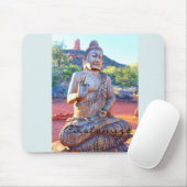 Boeddha-standbeeld Muismat (Met muis)