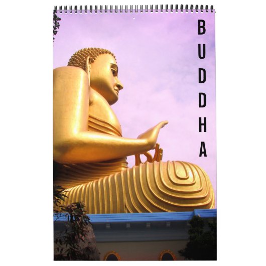 boeddha standbeelden kalender (Hoes)
