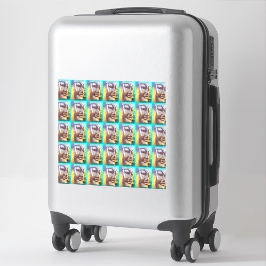 boeddha sticker (Koffer)