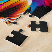 Boeddha - Stralen van Tranquiliteit Legpuzzel (Zijkant)