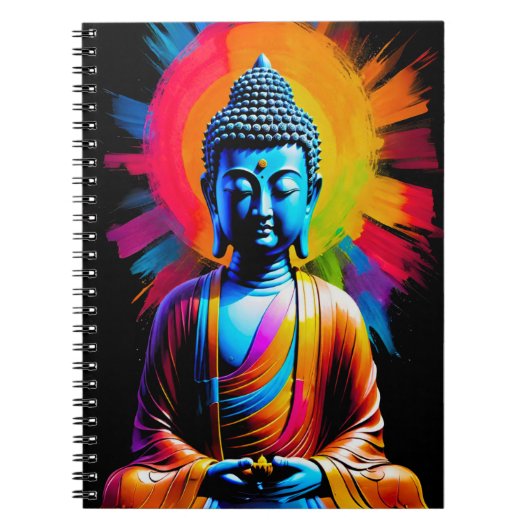 Boeddha - Stralen van Tranquiliteit Notitieboek (Voorkant)