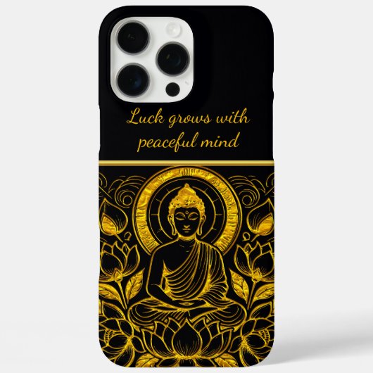 Boeddha te midden van lotusbloemen Case-Mate iPhone case (Achterkant)
