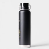 Boeddha thee voor verlichting (op maat). geïsoleer waterfles (Achterkant)