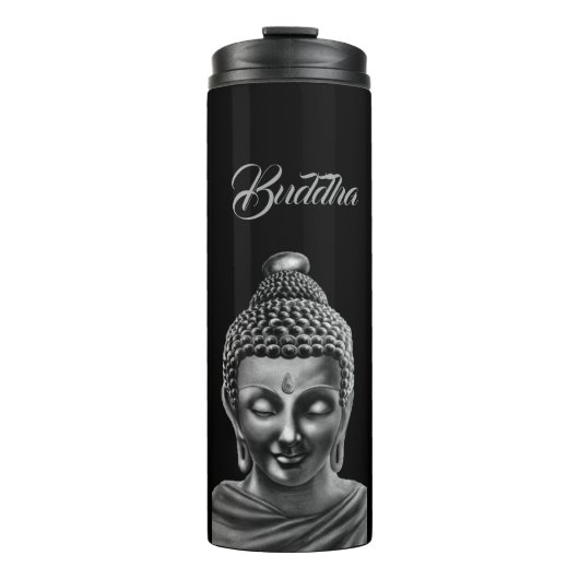 Boeddha Thermische Tumbler Boeddha Waterfles Thermosbeker (Voorkant)