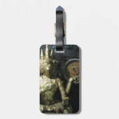 Boeddha Tijd ... Thailand Bagagelabel (Achterkant verticaal)