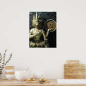 Boeddha Tijd ... Thailand Poster (Keuken)