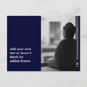 Boeddha tijdens de Meditatie Briefkaart
