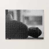 Boeddha tijdens de Meditatie Legpuzzel (Horizontaal)