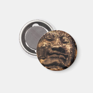 Boeddha Totem Angkor Wat Cirkelmagneet Magneet