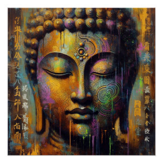 BOEDDHA TRANSCENDENTE KUNST #5 PERFECT POSTER