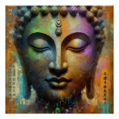 BOEDDHA TRANSCENDENTE KUNST #7 PERFECT POSTER (Voorkant)
