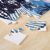 Boeddha Tropical Mountain Wave Legpuzzel (Zijkant)