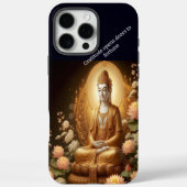 Boeddha tussen lotusbloemen. Case-Mate iPhone case (Achterkant)