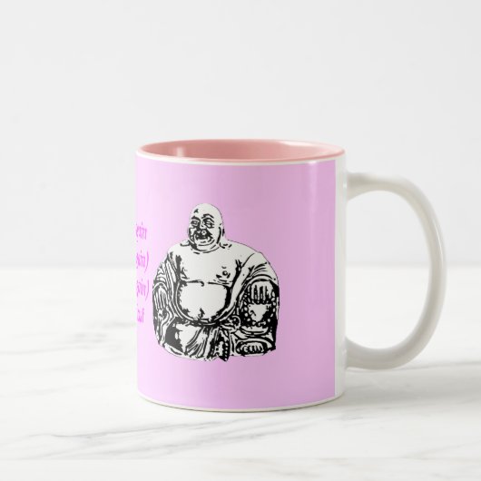 boeddha tweekleurige koffiemok (Rechts)