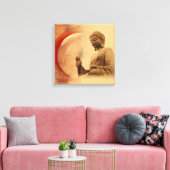 Boeddha V Canvas Afdruk (Insitu (Woonkamer))