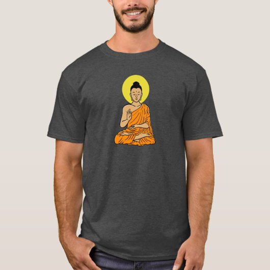 Boeddha van Buddhism.net T-shirt (Voorkant)
