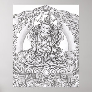 Boeddha van Compassion Print