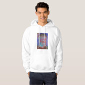 Boeddha van de Painted Kaleidoscoop Hoodie (Voorkant volledig)