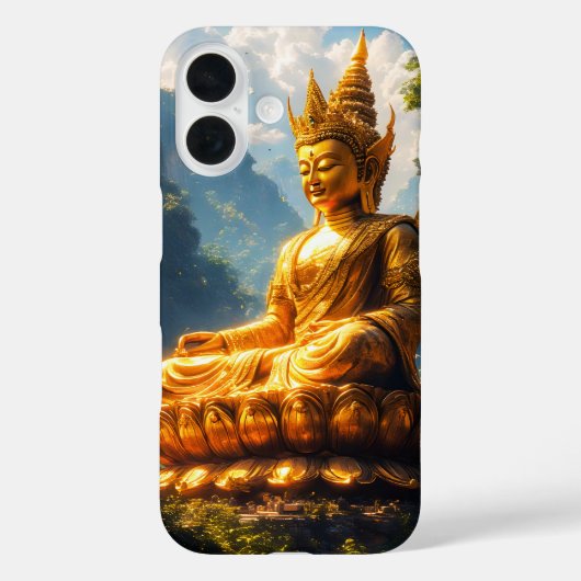 Boeddha van het Gouden Land Case-Mate iPhone Case (Achterkant)