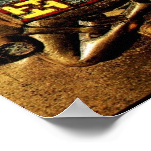 Boeddha van het poster Oseberg (Hoek)