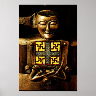 Boeddha van het poster Oseberg