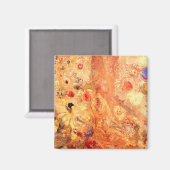 Boeddha van symbolistisch schilder Odilon Redon Magneet (Voorkant / Achterkant)