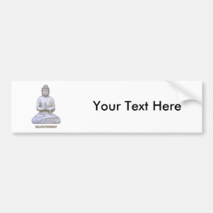 Boeddha Verlichting Bumpersticker