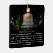 Boeddha Verlichting Keramisch Ornament (Rechts)