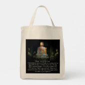 Boeddha Verlichting Tote Bag (Achterkant)