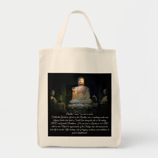Boeddha Verlichting Tote Bag (Voorkant)