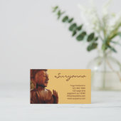 boeddha visitekaartje (Staand voorkant)