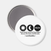 Boeddha Waarheid Quote Magneet (Voorkant / Achterkant)