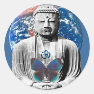 Boeddha wacht op Sticker