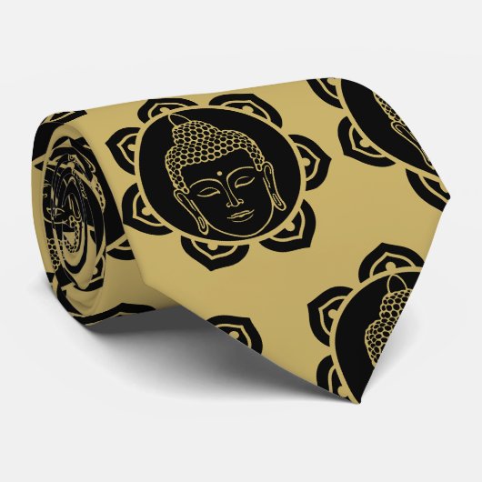 Boeddha Wall Art Decor Chakra Decor Stropdas (Opgerold)