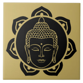 Boeddha Wall Art Decor Chakra Decor Tegeltje