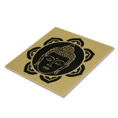 Boeddha Wall Art Decor Chakra Decor Tegeltje (Zijkant)