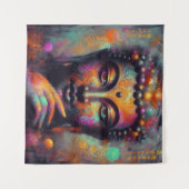 BOEDDHA WANDTAPIJTEN #1 WANDKLEED (Voorkant (horizontaal))