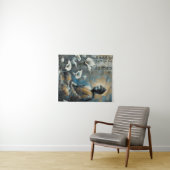 BOEDDHA WANDTAPIJTEN #4 WANDKLEED (In Situ (horizontaal))