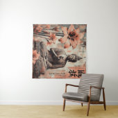 BOEDDHA WANDTAPIJTEN #5 WANDKLEED (In Situ (horizontaal))