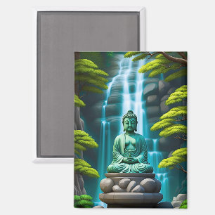Boeddha waterval magneet