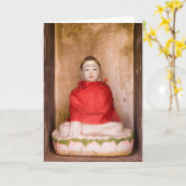Boeddha · Wenskaart Kaart (Gele Bloem)