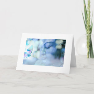 Boeddha-wenskaart Kaart