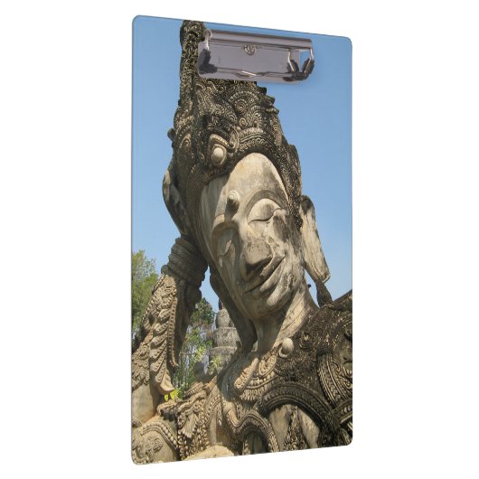 Boeddha wordt teruggekruid ... Nong Khai, Isan, Th Klembord (Rechts)