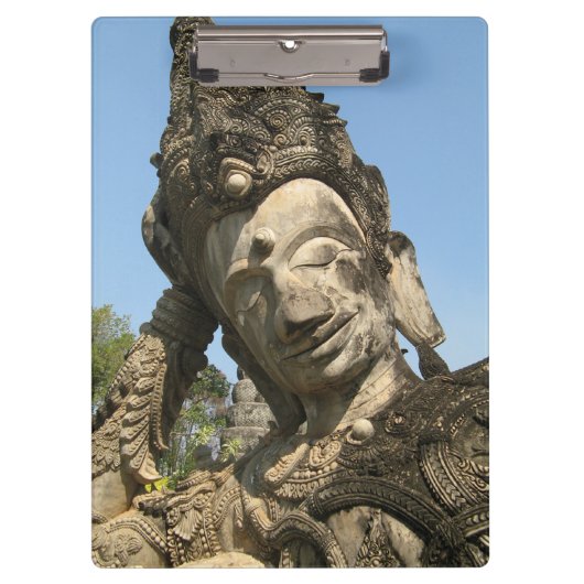 Boeddha wordt teruggekruid ... Nong Khai, Isan, Th Klembord (Voorkant)