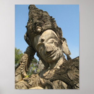 Boeddha wordt teruggekruid ... Nong Khai, Isan, Th Poster