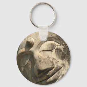 Boeddha wordt teruggekruid ... Nong Khai, Isan, Th Sleutelhanger